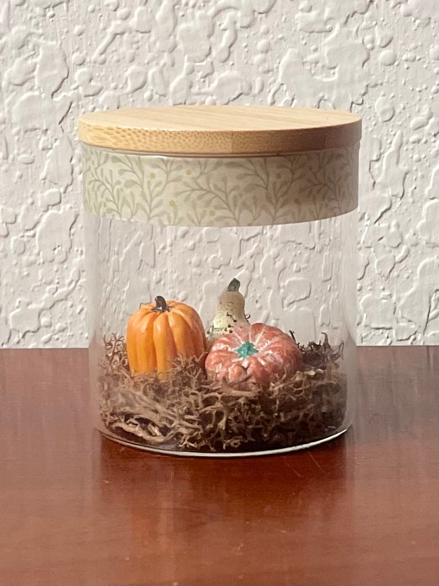 Harvest Themed Display Jars