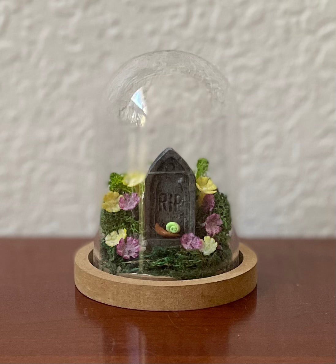 Flowers on the Grave Display Jar